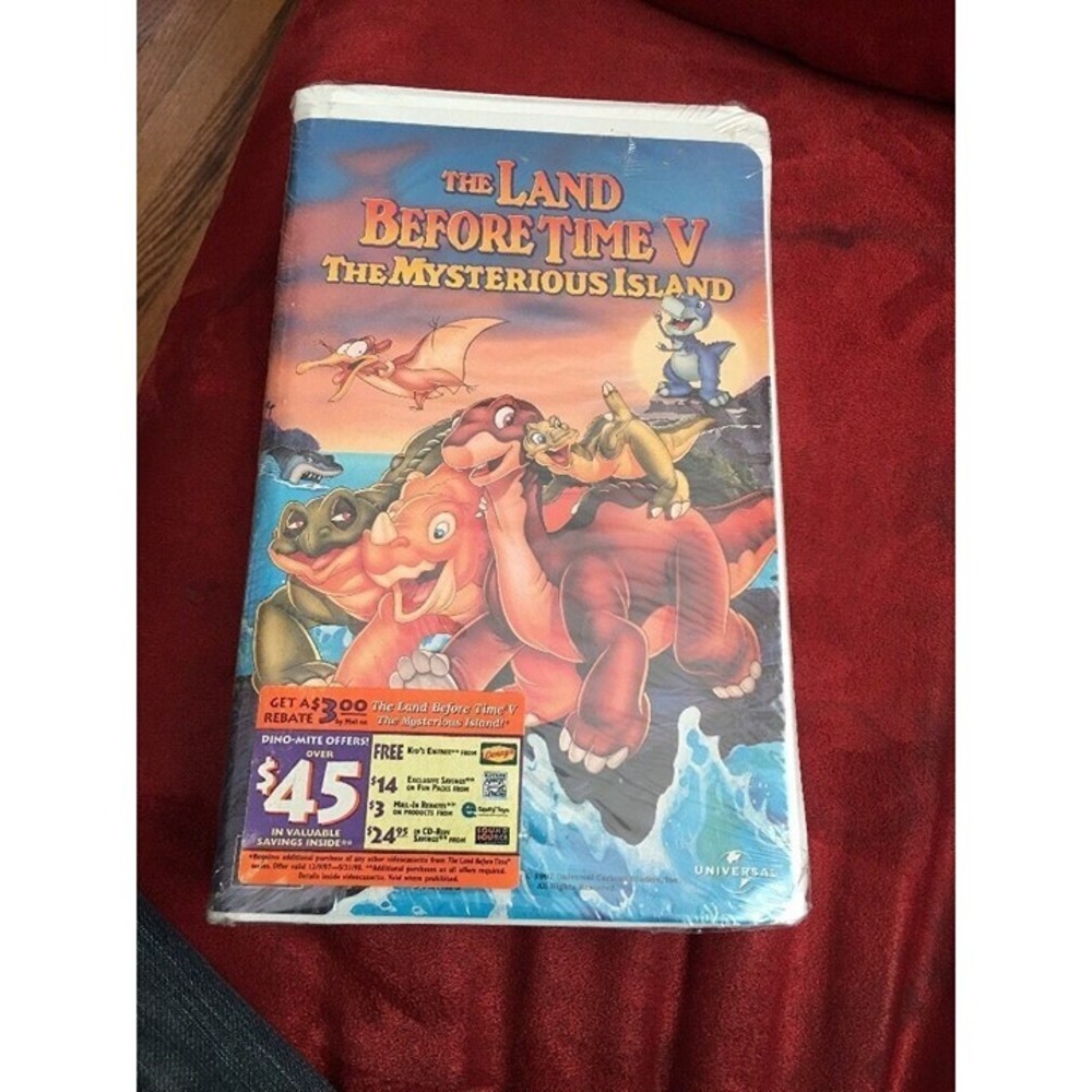 The Land Before Time V: The Mysterious Island (VHS, 1997, Collectors Edition(11)